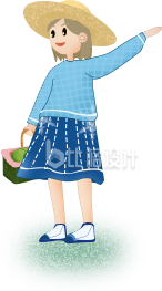 可爱小女孩