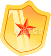 五角星盾牌