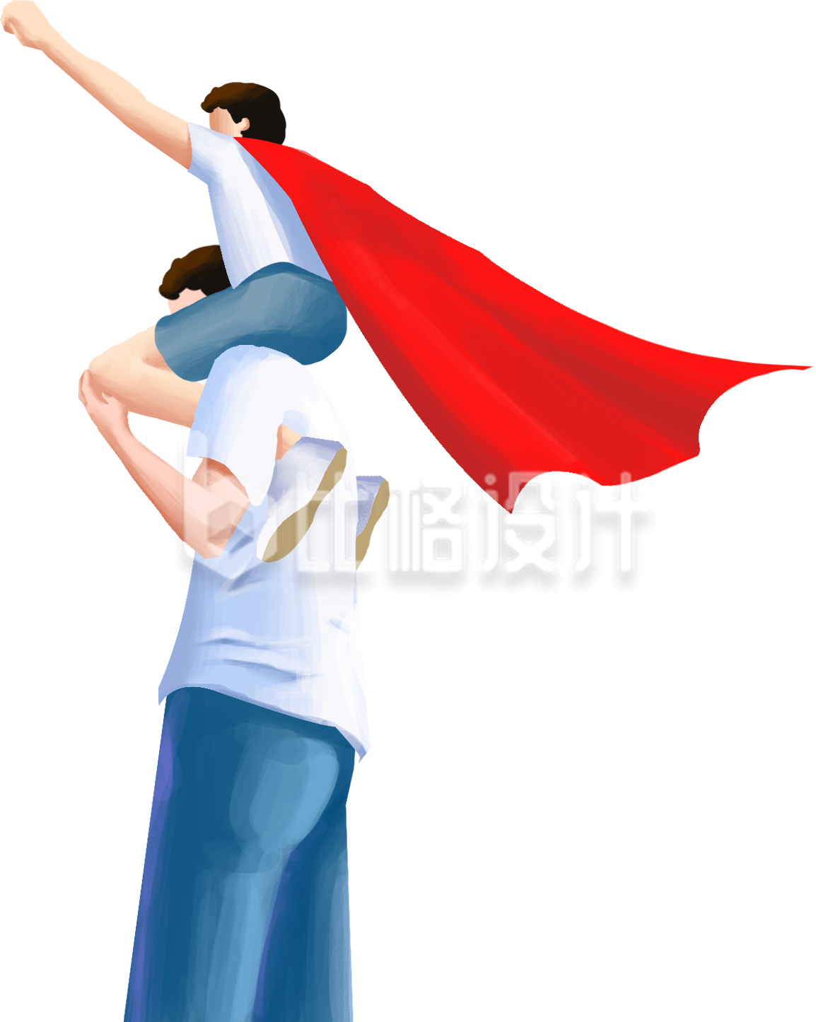 父亲孩子