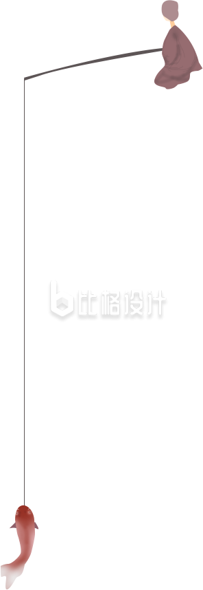钓鱼的和尚
