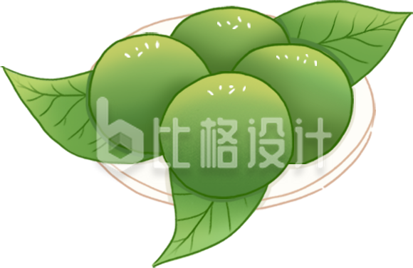 手绘青团