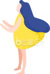 可爱小女孩