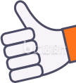 点赞手势