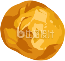 手绘板栗