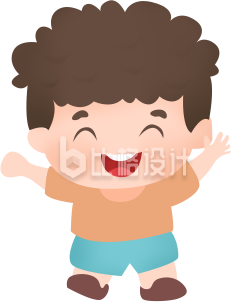 可爱小男孩