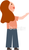 可爱小女孩