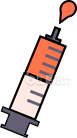 注射器卡通图标,医疗器械类宣传好帮手 注射器卡通图标,医疗器械类宣传好帮手
