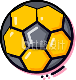 卡通足球