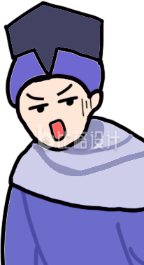 难受无语表情漫画人物