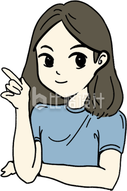 卡通女孩人物插画