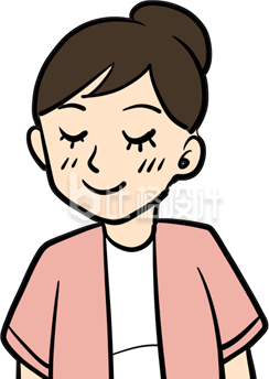 卡通害羞人物插画