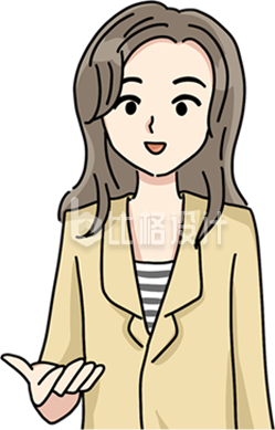 手绘成熟黄色衣服女孩