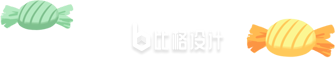 可爱糖果形象，缤纷美味的零食宣传素材