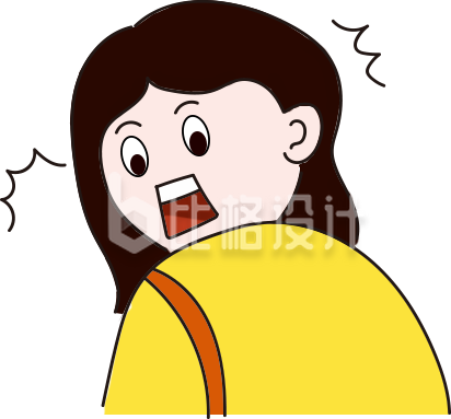 手绘震惊人物表情包
