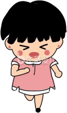 奔跑的女生