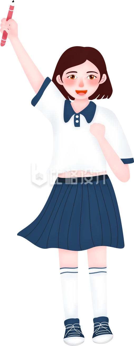 高考奋斗女孩