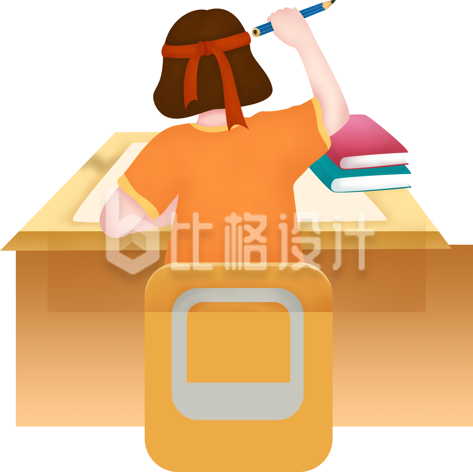 高考奋斗人物