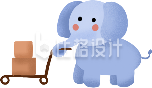 可爱大象