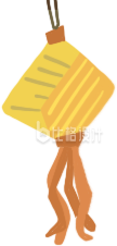 手绘插画中国结