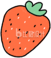 卡通草莓
