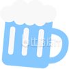 蓝色啤酒