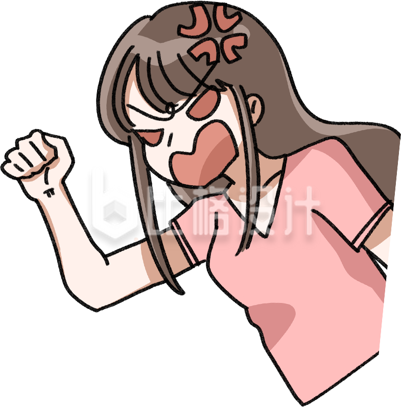 简约卡通人物插画