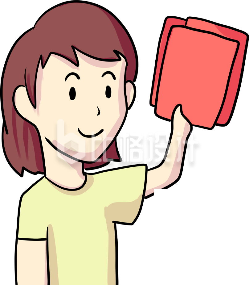 拿房产证的女生