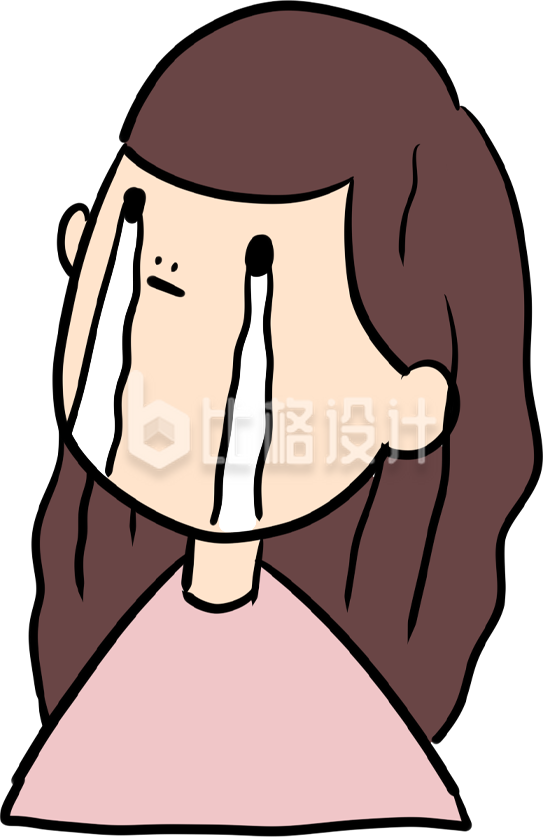 哭泣的女生
