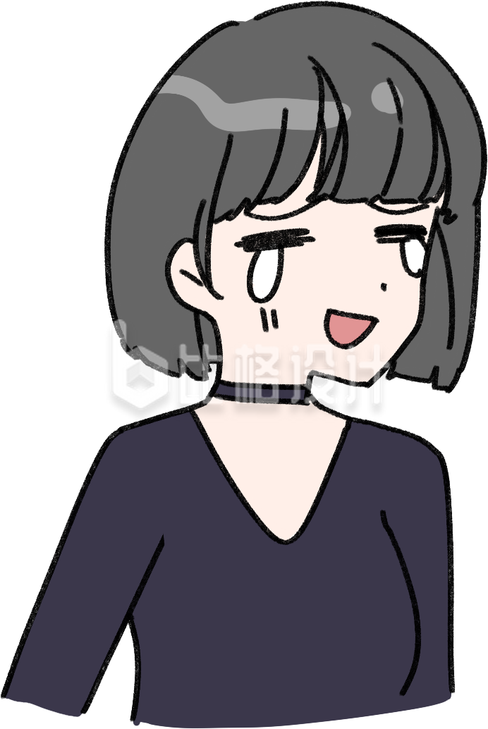 时尚短发女孩形象,适合多种宣传物料 时尚短发女孩形象,适合多种宣传物料