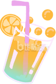 美味饮品插画，清新风格宣传物料来袭
