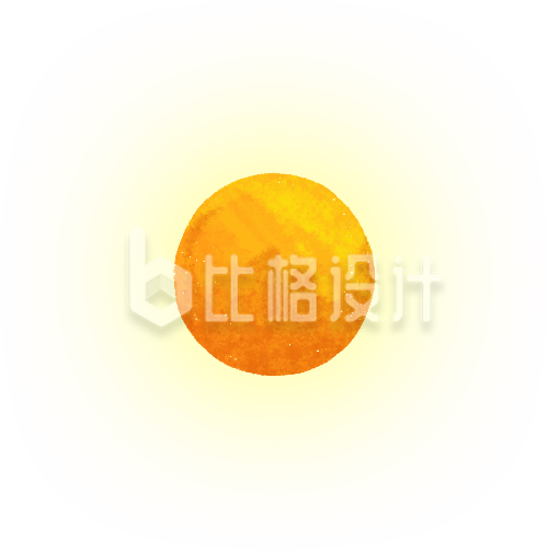 大月亮插画