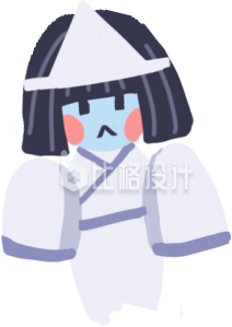 超级可爱小鬼插画