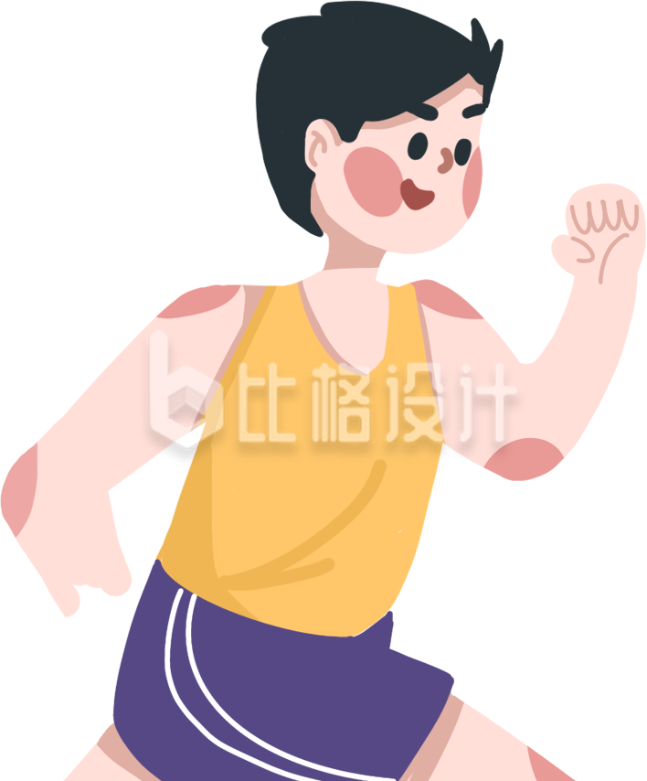 跑步运动的人
