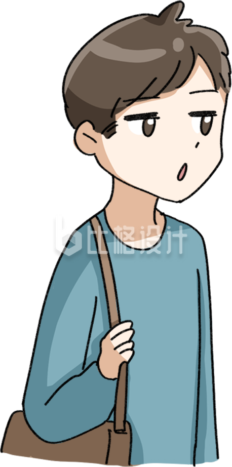 可爱小男生插画