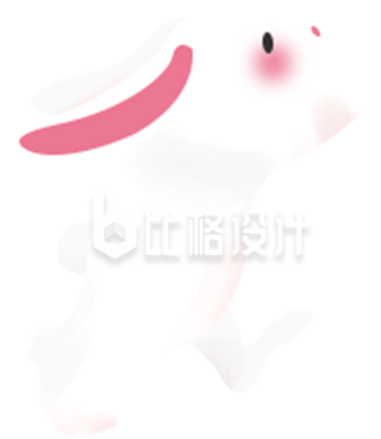可爱小兔子插画