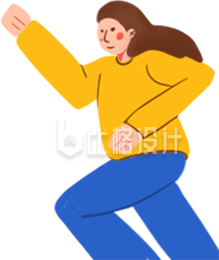 小女生插画