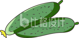 卡通小黄瓜