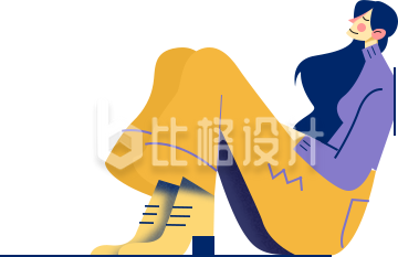 简约漂亮小姑娘