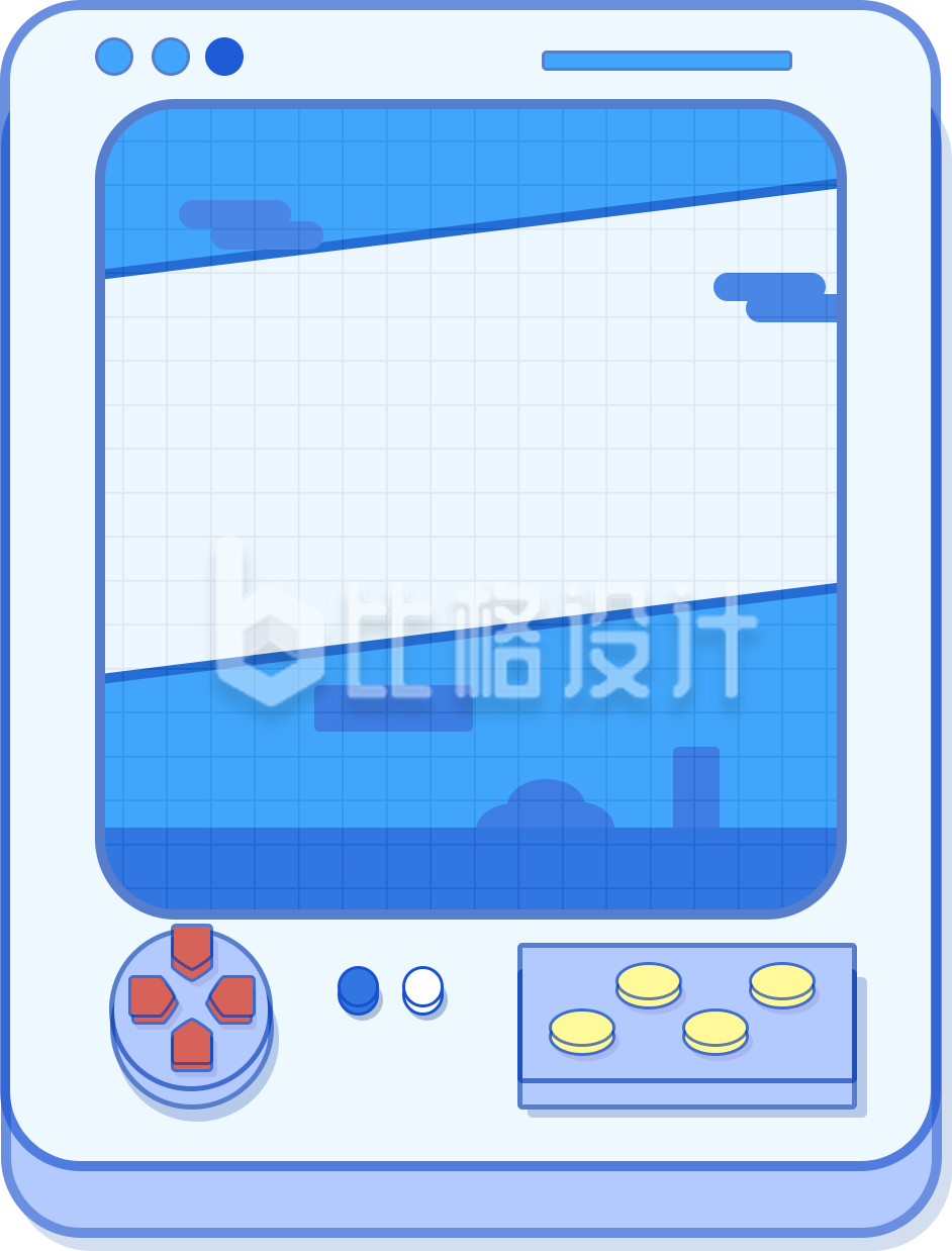 游戏机比较可爱