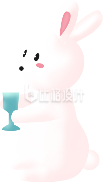 小兔子插画