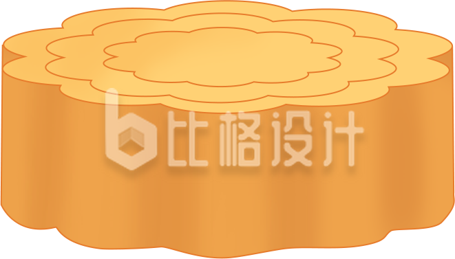 大月饼插画