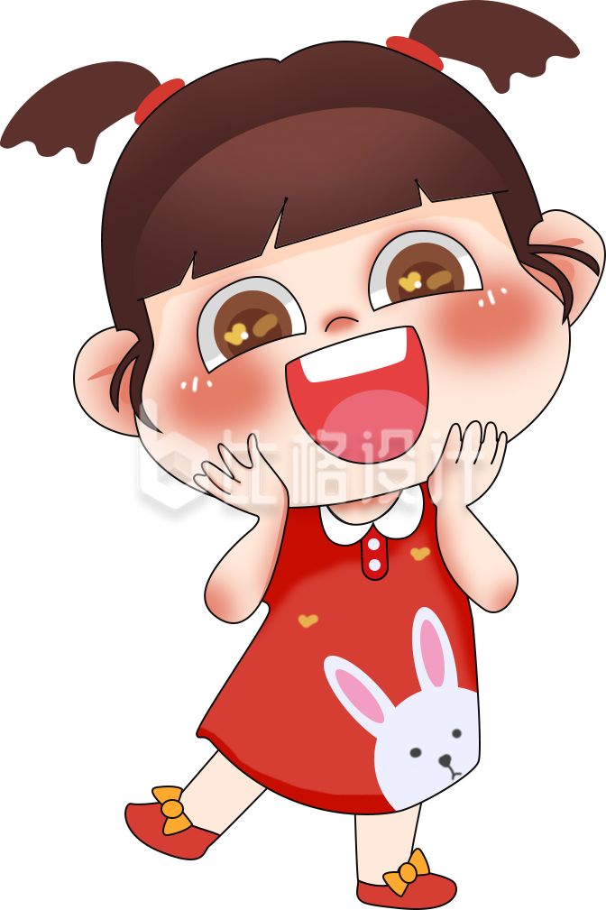 超级超级可爱的小女孩