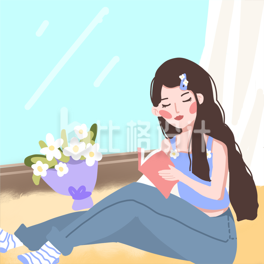 漂漂亮亮的小女生