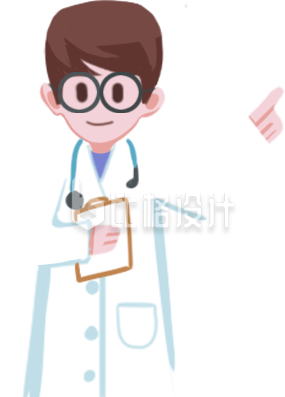医生形象手拿文件，专业形象助力医疗宣传