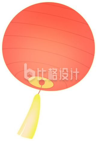 喜庆红灯笼形象 传统节日宣传物料必备