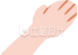 简约手绘风手掌图案 通用宣传素材 简约手绘风手掌图案 通用宣传素材