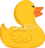 可爱小黄鸭玩偶,萌趣十足的母婴类宣传物料 可爱小黄鸭玩偶,萌趣十足的母婴类宣传物料