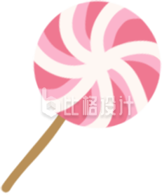 粉色螺旋棒棒糖 可爱零食糖果宣传图 粉色螺旋棒棒糖 可爱零食糖果宣传图