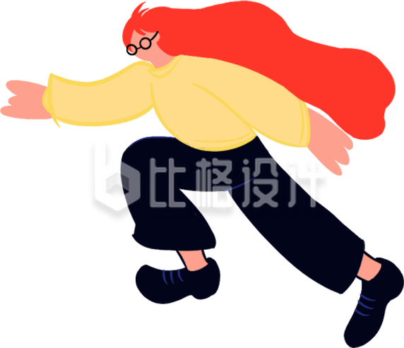 奔跑的女孩