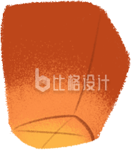 可爱卡通灯笼插画